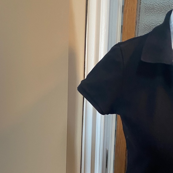 H&M Black Button Down Polo Shirt - Picture 3 of 8